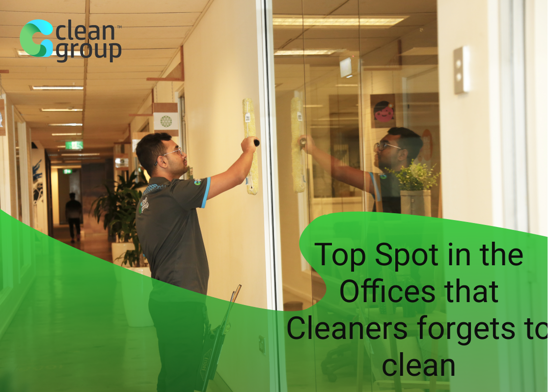 Top Spot in the Offices that Cleaners forgets to clean