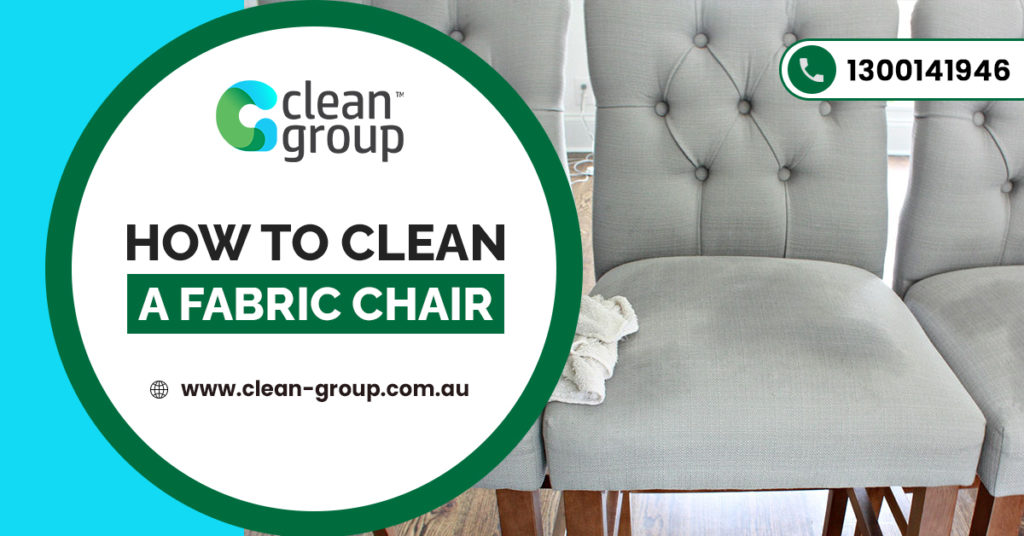 How to clean desk chair fabric